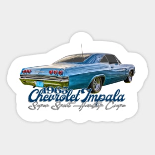 1965 Chevrolet Impala SuperSport Hardtop Coupe Sticker